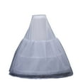 thumbnail image 5 of Cxenplz Crinoline Underskirt for Women A line Crinoline Petticoat 3 Hoop Skirt Underskirt Half Slip for Wedding Bridal Dress, 5 of 5