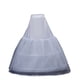 thumbnail image 5 of Vestido de novia de moda para mujer, color liso, con dobladillo falso ajustable, falda de poliéster., 5 of 5