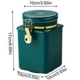 thumbnail image 3 of Clearance Storage Containers under $5,1.1L Coffee Canister Airtight Stainless Kitchen Storage Container With Date And For Grounds Tea Flour Cereal, 3 of 4