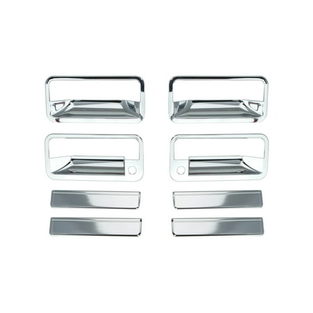 - 92-99 Chevy Chevrolet Suburban / 95-99 Chevy Chevrolet Tahoe / 92-99 GMC Yukon / 99 -01 Cadillac Escalade Door Handle Covers 4Dr W/Passenger Key Hole 92 93 94 95 96 97 98 99
