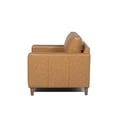 thumbnail image 3 of Pemberly Row Modern / Contemporary Leather Camel Finish Chair, 3 of 10