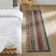 thumbnail image 3 of Yayeee Runner Rug for Bedroom 2'x6' Machine Washable Hallway Non Slip Mat, Tribal Geometric, 3 of 8