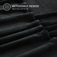 thumbnail image 4 of Howarmer Large Black Fleece Throw Blankets, King Size Soft Fuzzy Blanket for Women Men and s, All Season Lightweight Microfiber Fluffy Blanket, 90 x 108 inch, 4 of 7