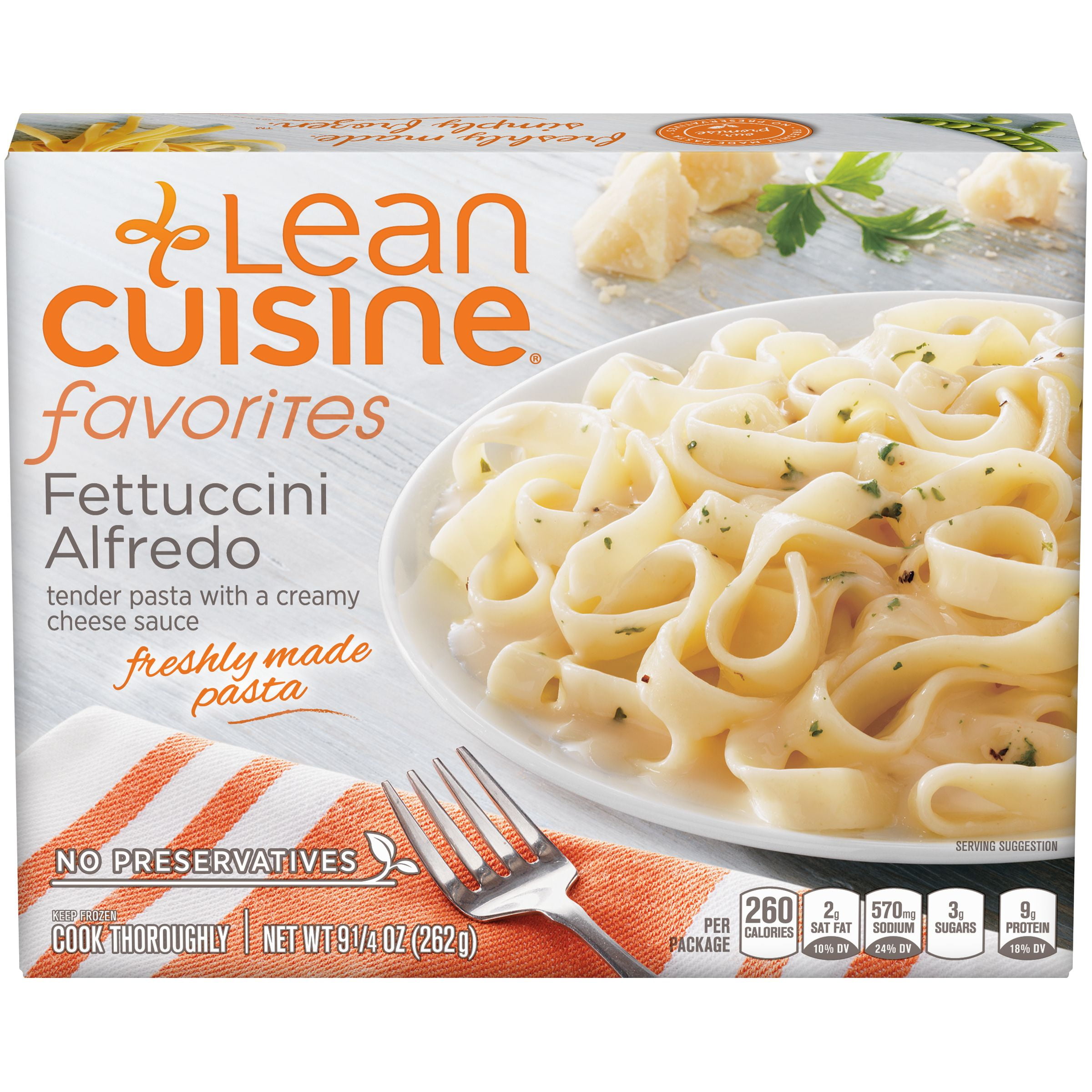 Packof 12, Lean Cuisine, Fettuccini Alfredo, 9.25 oz