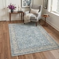 thumbnail image 3 of KUETH 9X12 Vintage Area Rugs Machine Washable Rugs for Living Room, Non Slip Flat Pile Rug with Rubber Backing, Boho Rug for Entryway Bedroom Dining Room Home Office, 3 of 3
