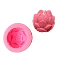 thumbnail image 3 of Yuarrent Molde para hacer velas en forma de flor, molde de silicona para Fondant DIY, moldes antiadherentes flexibles, herramienta para hornear Cocina y Comedor, 3 of 6
