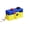 blue-yellow, variant on Protective Housing Case for Kodak for CHARMERA Keychain Digital Camera - Drop-proof Full-Coverage Protection Cover for Blind Box 1987 Mini Cameras
