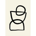 thumbnail image 3 of Uppsala Studio 18x24 Black Modern Framed Museum Art Print Titled - Shape 04, 3 of 5