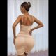 thumbnail image 4 of Vestidos de Cóctel para Mujer, Ajustados, con Escote en V, Tirantes Finos, Fruncidos, para Fiesta de Noche y Club Nocturno (2025) Albaricoque XS, 4 of 10