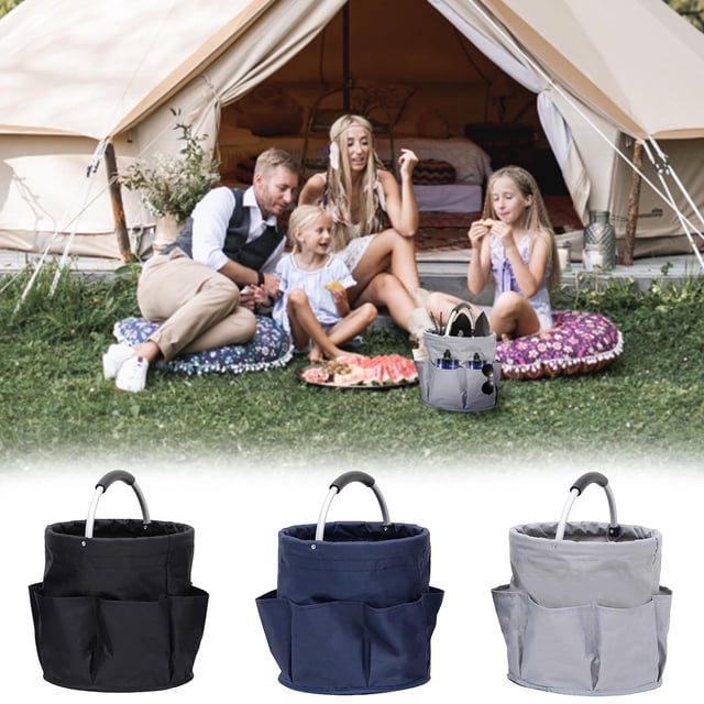 Cesta de Almacenamiento Portátil Xihbxyly Herramientas de Jardinería Picnic Playa Ducha