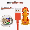 thumbnail image 4 of Stray Dog Charging Cable, Dog Toy Smartphone USB Cable Charger, Mini Humping Cute Spot Dog Rogue Toy, Funny Dog Phone Charge for Various Models of Mobile Phones, 4 of 9