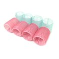 thumbnail image 6 of Set of 12 Self Grip Holding Hair Rollers Salon Hairdressing Curlers Great for Fine & Short Hair - Medium Size Self Stick Hair Roller, Random Color, 6 of 8