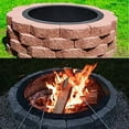thumbnail image 5 of 45 Inch Smokeless Fire Pit, Round Wood Burning Fire Pits, Heavy Duty Firepits with Poker for Backyard, Bonfire, Outdoor 2.5mm Thickness Steel Black, 5 of 18