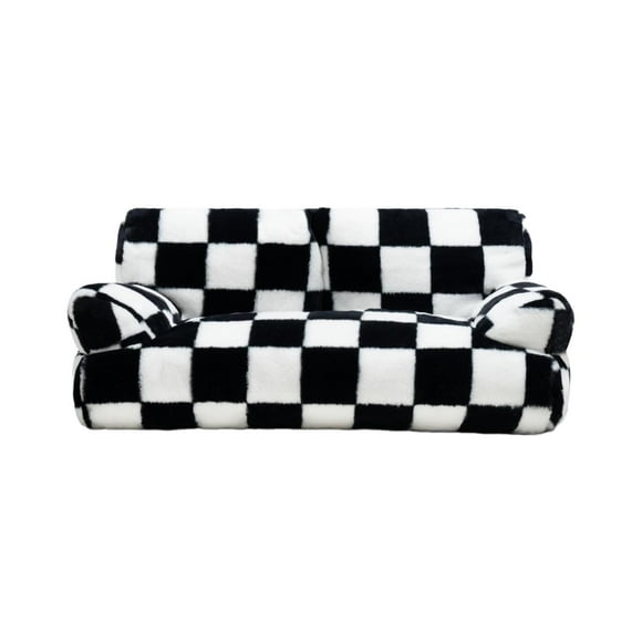 Cama para perros, cómoda y moderna, para gatos y cachorros. Negro S