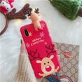 thumbnail image 4 of Christmas Mobile Phone Case Snowflake Santa Claus TPU Protective Cover, Replacement for iPhone X/XS, Type 1 Workhe, 4 of 8