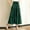 Green, variant on Women's Summer Layered Skirt With Wooden Ear Trim High Waist Elastic Lace Skirt With Ruffled Edge Women’s Plaid Pleated School Skirt Green