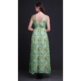 thumbnail image 3 of Bimba Robe Longue Maxi d'Été Imprimée pour Femmes, Col en V, Tenue de Vacances - Grande Taille, 3 of 4