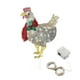 thumbnail image 1 of Luces decorativas LED Sincero pollo navideño con bufanda, 1 of 10