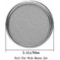 thumbnail image 4 of 4-pack Stainless Steel Sprout Jar Lid Kit For Excellent Ventilation Wide Mouth Mason Jars Mason Jars, 4 of 4