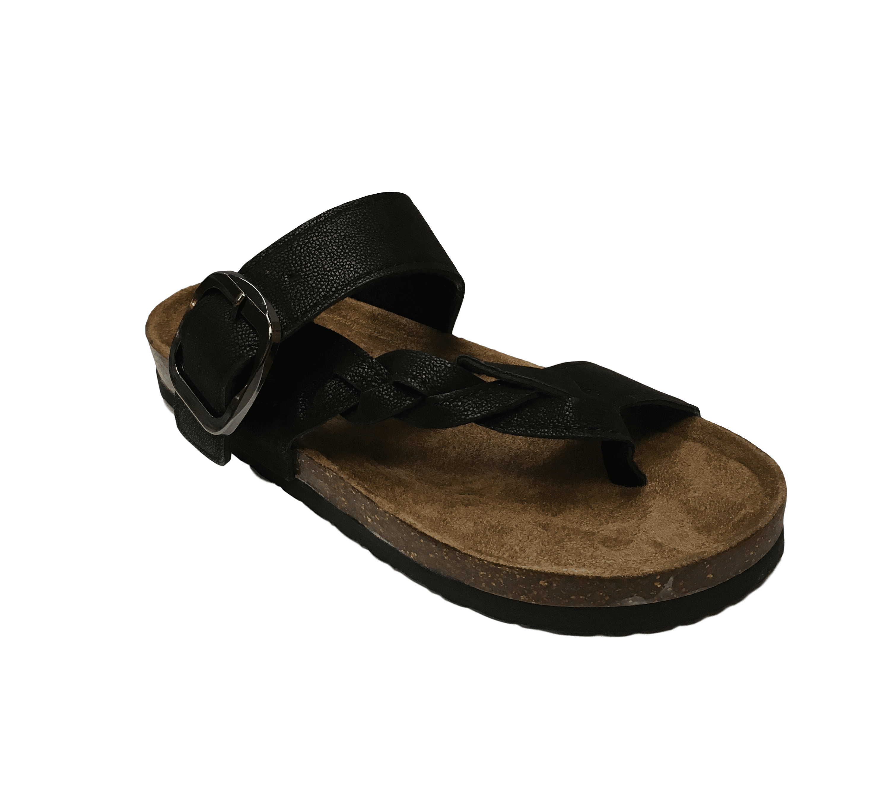 Pierre Dumas Bork-67 Women's Black Sandal Size: 9 - Walmart.com