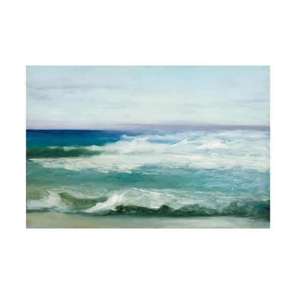 Trademark Fine Art 'Azure Ocean Waves' Canvas Art by Julia Purinton