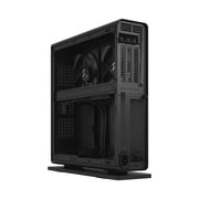 حافظة كمبيوتر صغيرة الحجم من Fractal Design Ridge باللون الأسود Mini-ITX مع رافعة PCIe 4.0