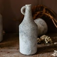 thumbnail image 6 of Small Opening Rough Textured Dried Flower Vase, 6 of 12