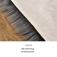 thumbnail image 4 of Yuarrent Alfombra gruesa y cómoda para interior, ovalada, ligera, para cabecera, para sala de estar, dormitorio, para el hogar, decoración de Decoración del hogar Amarillo claro 60*120cm, 4 of 6