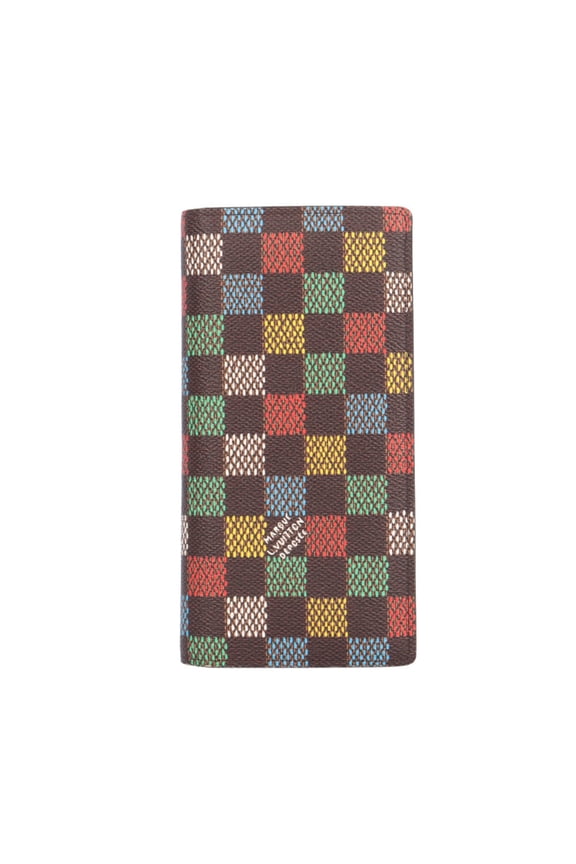 Pre-Owned Louis Vuitton Portefeuille Brazza LV Bars Damier Long Wallet N00141 Men's LOUIS...
