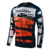 Troy Lee Designs GP Brushed Team Navy Orange Jersey size Large