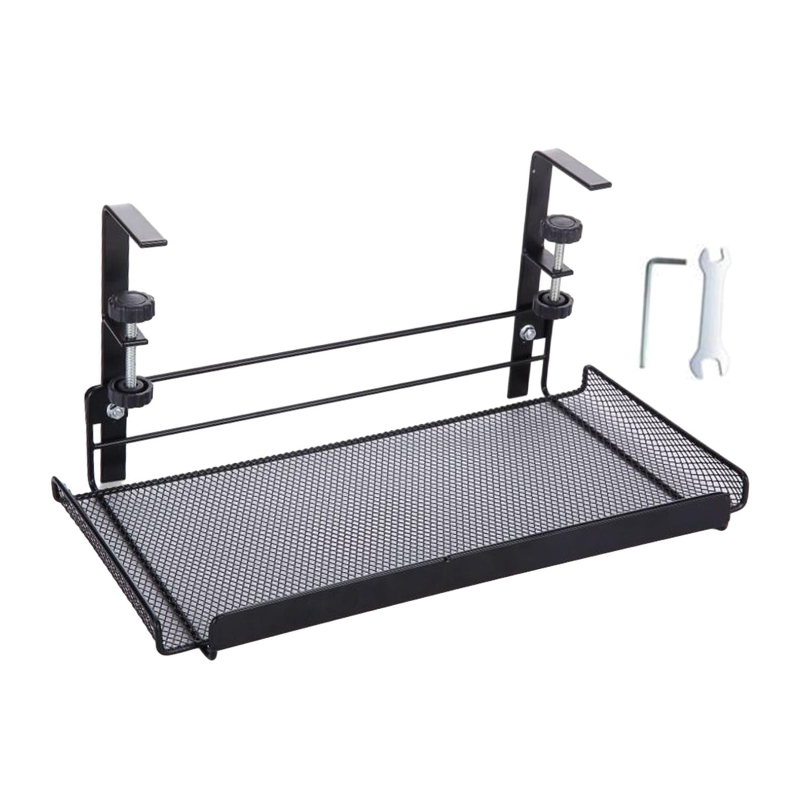 TISHITA under Desk Cable Management Tray Cable Tray No Drill Desk Cable Management Large Space Cable Holder Wire Organizer for School