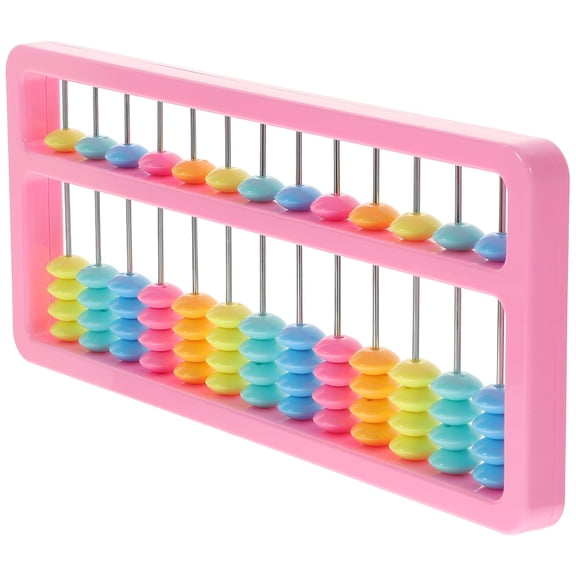 LAMIRO Plastic Abacus 13-Column Professional Math Abacus for Children