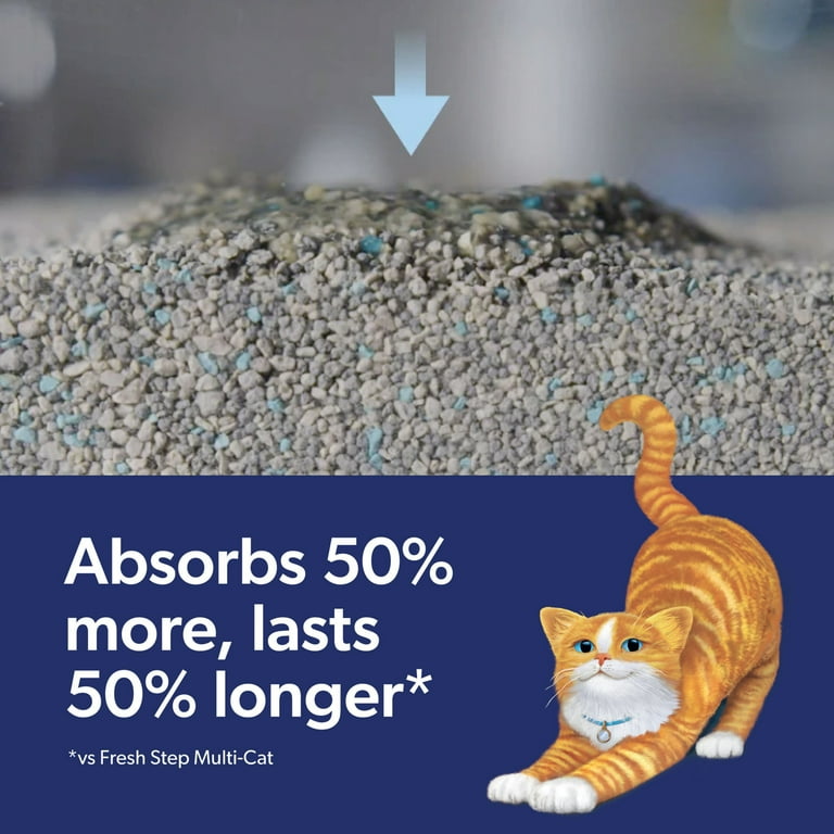 Fresh step multi cat litter walmart hot sale