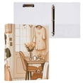 thumbnail image 3 of Mother's Day Kitchen 3 Ring Binders 1.5 inch Hardcover File Folders with Interior Pockets A4 Size Organizer for School Office Hospital, 3 of 8