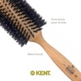 thumbnail image 5 of Kent LBR3 Finest Hair Brushes for Women Blow Dry Brush Made of Beechwood - Spiral Radial Boar Bristle Hairbrush for Long and Thick Hair - Royal Salon Style Straightening Pure Wood Brush from Kent, 5 of 6