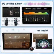 Gsuatey for Toyota Sequoia 2001-2007 Car Radio with Wireless Carplay/Android Auto, 7 Inch Android 13 IPS Touch Screen Car Stereo, Bluetooth, GPS Navi, WiFi, SWC + Backup Camera