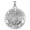Silver, variant on Saint Jude Religious Medal (Full Figure) - 2/3 Inch Size of Dime, Sterling Silver