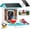 Light blue, variant on Smart Bird Feeder with Camera Solar Powered 2K HD Bird Camera Feeder with AI Bird Identification Outdoor Camera Bird Feeder Birdhouse with Camera 64G TF Card for Bird Lover
