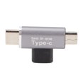 thumbnail image 3 of Adaptador 2 en 1 TypeC hembra a Micro macho para accesorio mejorado de teléfono móvil IPhone TypeC (interfaz Micro TypeC), 3 of 5