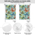 thumbnail image 2 of Wukai Retro Seamless Flying Butterflies Garden Flags Double Sided Welcome Garden Yard House Flags Outside Outdoor House (Only Flag), 2 of 8