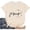 A-Beige281, variant on XIAOCHA Women Jesus Quote Graphic T-Shirt Soft Breathable Crew Neck Short Sleeve Casual Daily Wear Top
