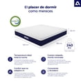 thumbnail image 4 of Colchón en Caja Queen ATMA NOVA Memory Foam Altura 29cm, 4 of 10