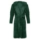 thumbnail image 2 of Batas Prolriy para mujer, bata de baño con capucha, ligera, suave, de felpa, larga, de franela, para dormir, bata de baño con capucha, bata larga y cálida de felpa, bata de mujer, verde, L, 2 of 4