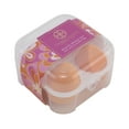 thumbnail image 2 of Candie Couture Cosmetic Sponges in Case 4pk Pink and Orange, 2 of 5