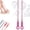 P-long, variant on Easy-Reach Deep Cleaning Foot Brush, Toe Brush Between Toes Brushs for Shower, Soft Silicone Long Handled Foot Brushs (P-Long)