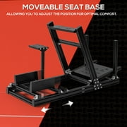 Supllueer 4080 Aluminum Racing Simulator Cockpit Pro Wheel Stand Fit For Logitech GPRO Thrustmaster T300 Fanatec Moza Fanatec. Excluding electronic devices