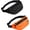 Black+Orange, variant on zrova Waterproof Fanny Pack for Men Women, Lightweight Sports Waist Bag, Adjustable Belt Bag for Travel Hiking Running Outdoor Activities