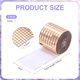 thumbnail image 2 of Azulejos de mosaico de vidrio autoadhesivos Uxcell 3200 Pcs 0.2'' x 0.2'' azulejos de disco oro rosa 2 Pcs, 2 of 6