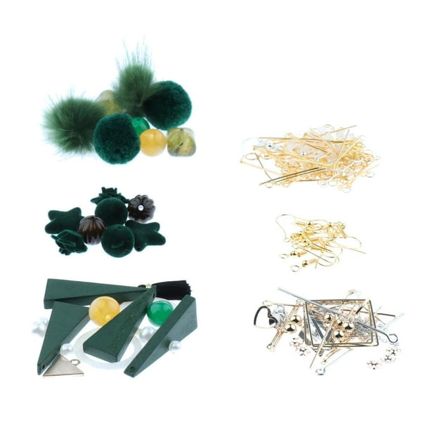 10 pares de suministros para joyas, hallazgos, para pulseras, pendientes, collares, material de bricolaje A-00189