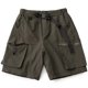 thumbnail image 2 of pstuiky Pantalones cortos cargo para hombre, Pantalones deportivos cargo informales de cintura baja con bolsillos laterales y secado rápido para hombre Pantalones cortos cargo, 2 of 3